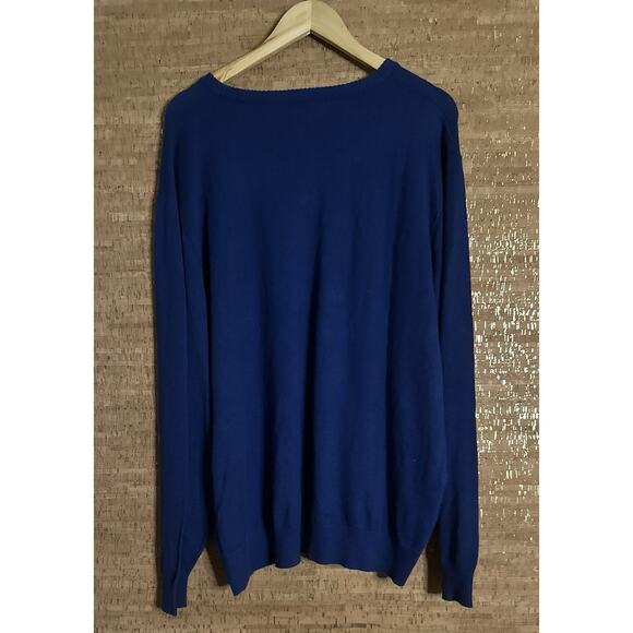 John Bartlett Consensus Navy BLUE men's Sweater XXL - Picture 2 of 8